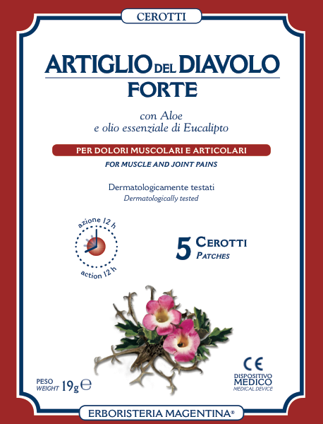 cerotti artiglio fronte